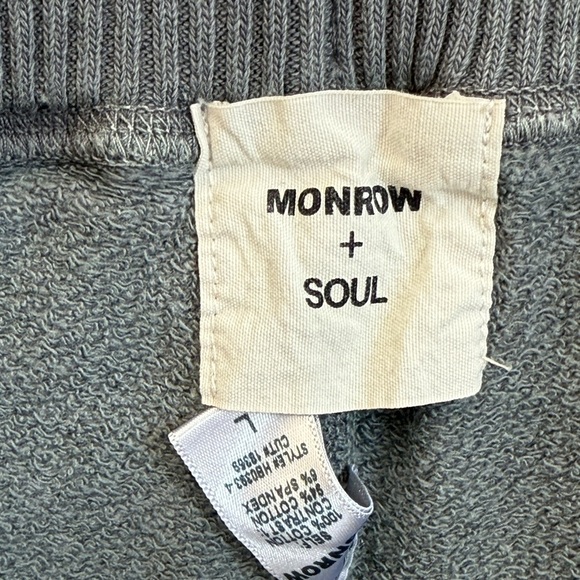 Monrow x Soulcycle Joggers- Size L - Picture 3 of 3
